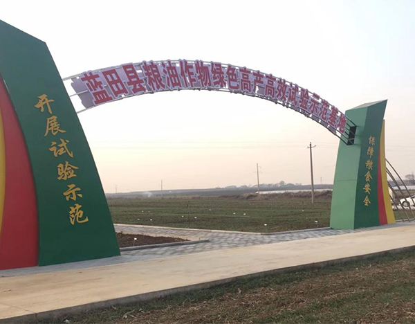 藍田(tian)縣糧油作物綠色高產高效實驗示範基地項(xiang)目